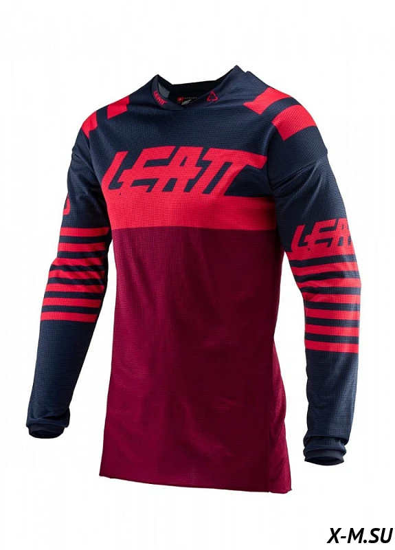 Мотоджерси Leatt GPX 4.5 Lite Jersey Ink/Red Мотоджерси Leatt GPX 4.5 Lite Jersey Ink/Red