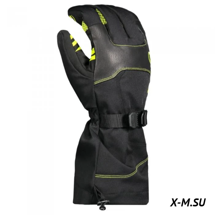 Перчатки Cubrick black/lime green Перчатки Cubrick black/lime green