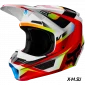 Мотошлем подростковый Fox V1 Motif Youth Helmet Red/White