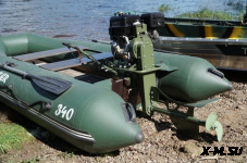 Мотор болотоход Бурлак-М2 Loncin 24 лс, эл.запуск