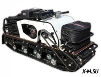 Мотобуксировщик БТС «LONG» 500/15  БЕЗ Э/ЗАП. Loncin (60 Ватт)