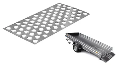 Лист с просечкой 930 МЗСА 8536.0002